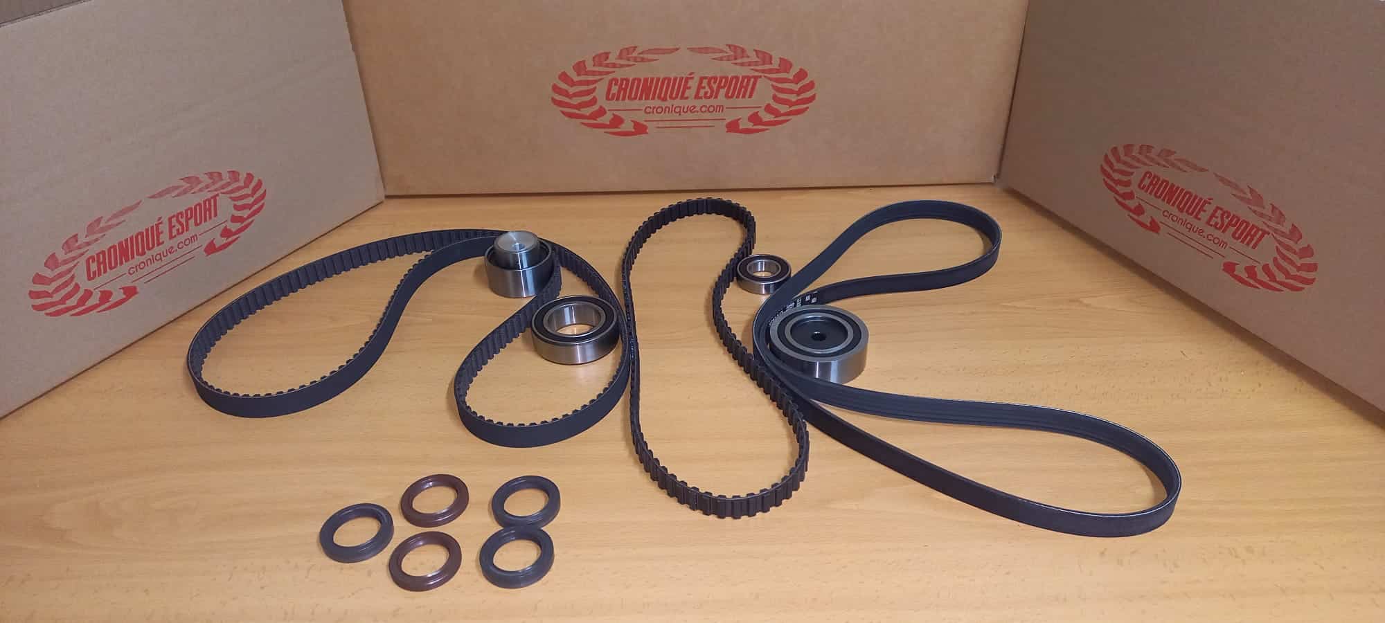 Kit completo distribución (excepto bomba de agua). Lancia Delta Intergrale 16v/Evo